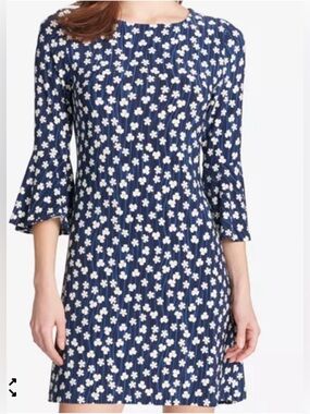 Floral Navy Dress